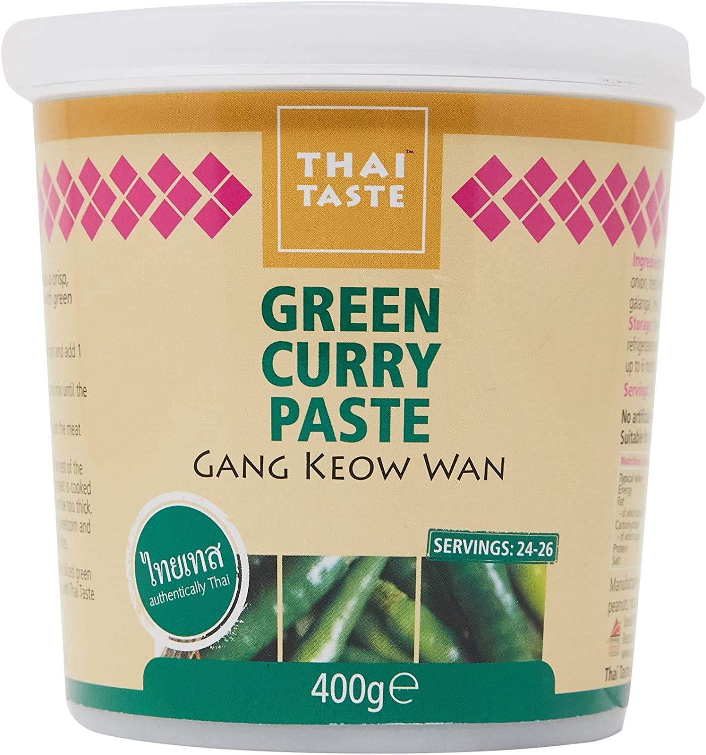 Thai Taste Gang Keow Wan GREEN Curry Paste 400gm