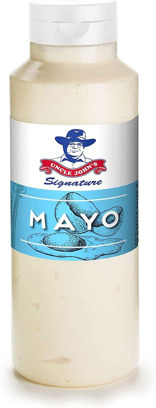 Uncle John's Mayonnaise 1ltr Squeezy Bottle