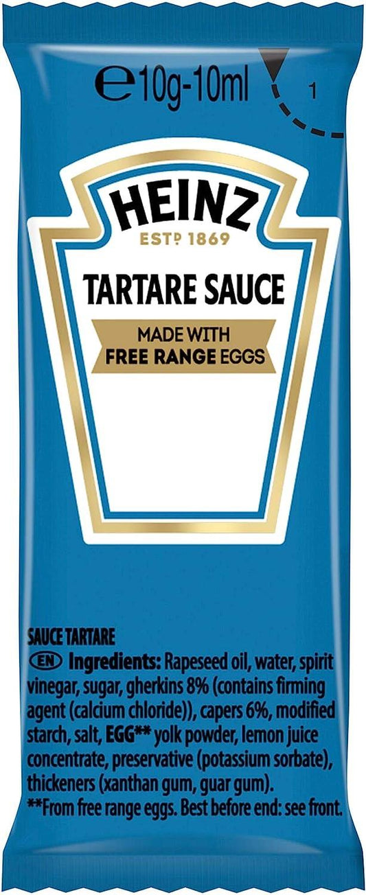 Heinz TARTARE Sauce Sachet 200 x 10ml Sachets