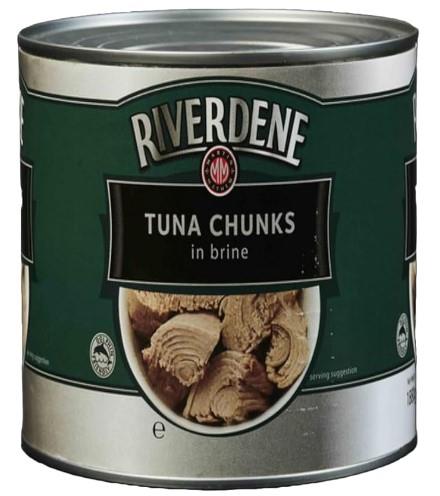 Riverdene Tuna Chunks In Brine 800g