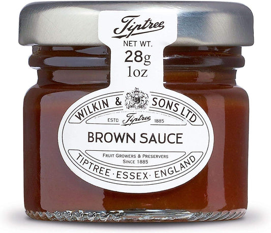 Tiptree Brown Sauce Glass Jars 72 x 28g