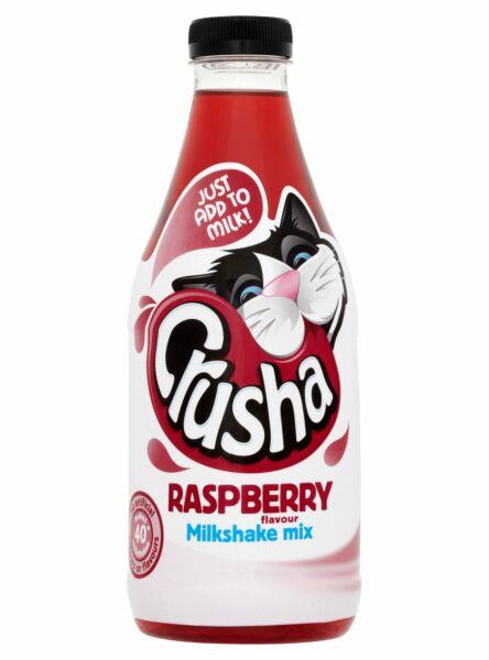 Crusha Raspberry Milk Shake Syrup 1ltr
