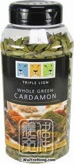 Triple Lion Whole Green Cardamom Pods 350gm