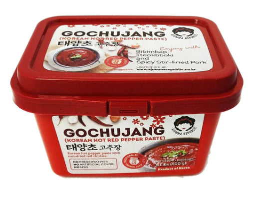 Ajumma Republic Gochujang Korean Hot Red Pepper Bean Paste 500g