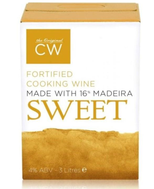 Cuisinewine Fortified Madeira Cooking Wine (Sweet) 3ltr