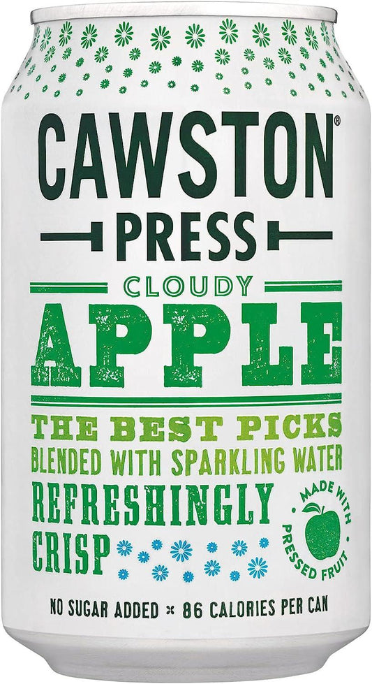 Cawston Press Sparkling Apple Can 24 x 330ml