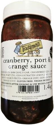 Tracklements Cranberry & Orange Sauce with Port 1.4kg