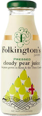 Folkington's Cloudy Pear Juice 12 x 250ml Glass Bottles