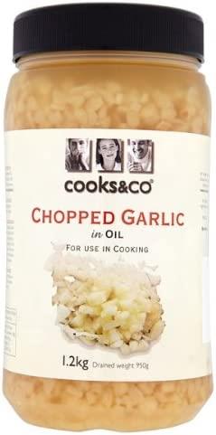 Cooks & Co Chopped Garlic in oil 1.2kg