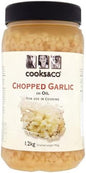 Cooks & Co Chopped Garlic in oil 1.2kg