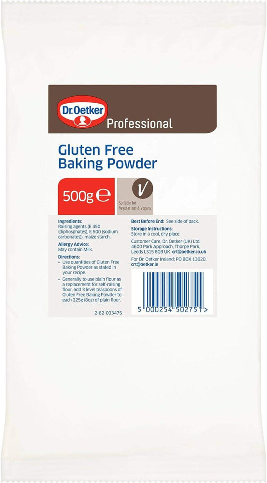 Dr Oetker Professional Gluten Free Baking Powder 500g
