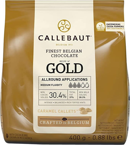 Callebaut GOLD RETAIL Callets 400gm