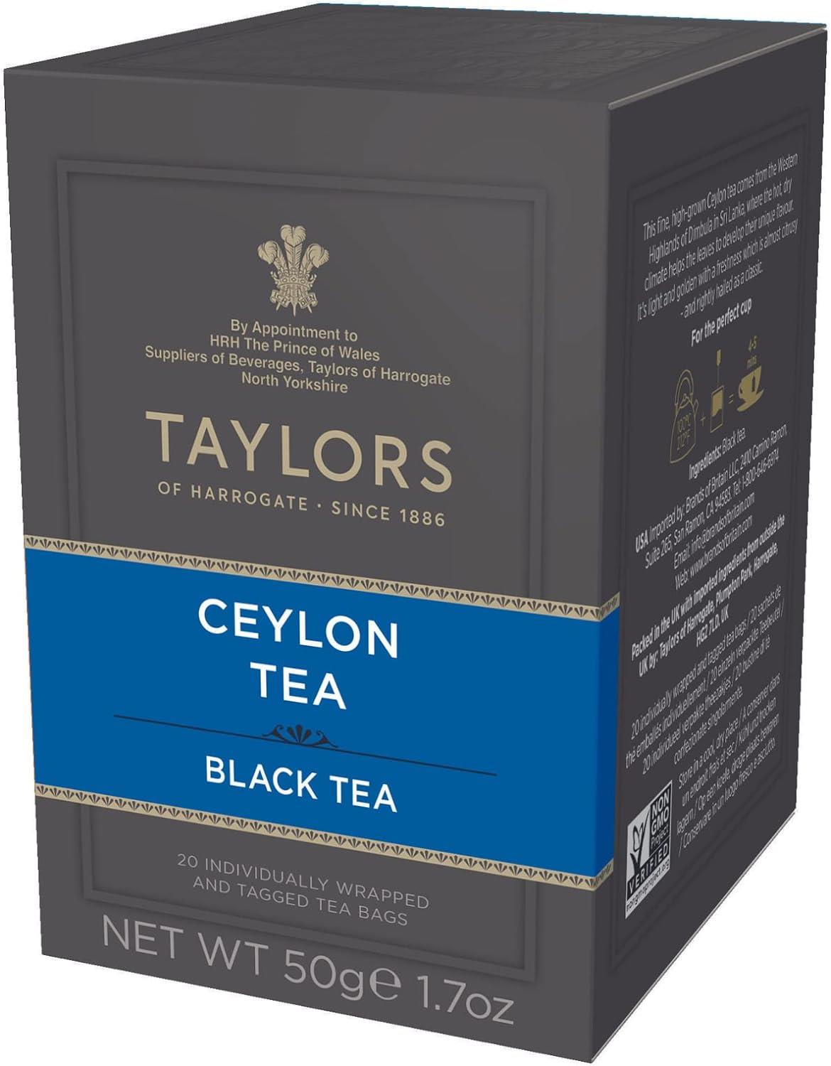 Taylors of Harrogate Ceylon Tea 20 Bags