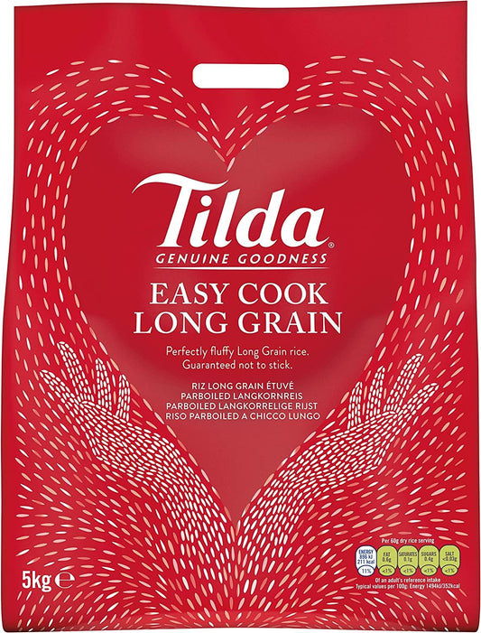 Tilda Long Grain Rice (RED BAG) 5kg