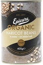 Epicure Organic Haricot Beans 400g