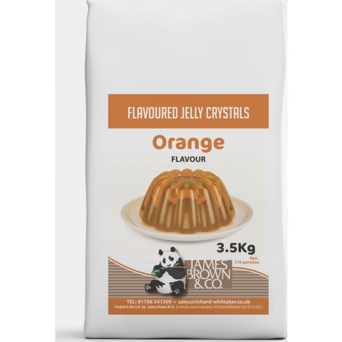 James Brown Orange Flavour Jelly Crystals 3.5kg