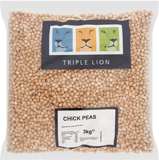 Triple Lion Dried Chick Peas 3kg