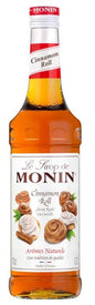 Monin Cinnamon Roll Syrup 70cl Glass Bottle