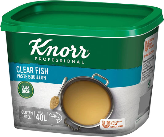 Knorr Professional Clear Fish Bouillon Paste Stock 1kg