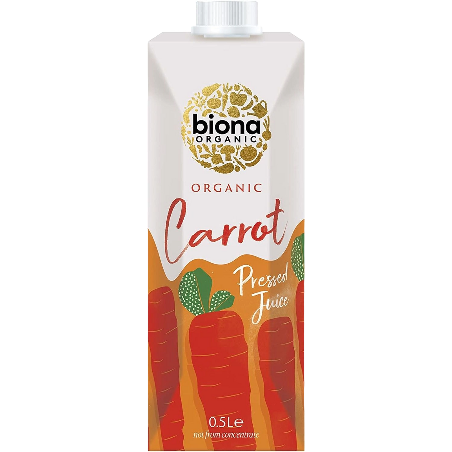 Biona Organic Pressed Carrot Juice 500ml
