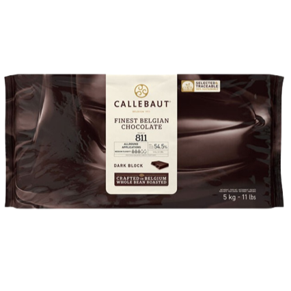 Callebaut Dark 54.5% Chocolate Block 5KG