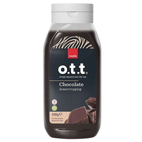 OTT Chocolate Dessert Topping Sauce 500gm