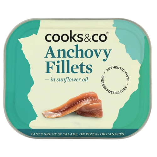Anchovy Fillets in Sunflower Oil