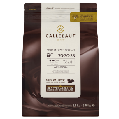 Callebaut 70% (70-30-38) Extra Bitter Callets