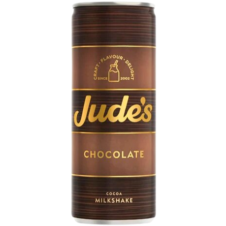 Jude's Chocolate Milk Can 12 x 250ml