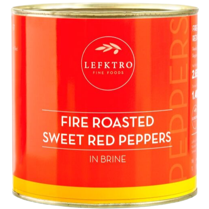 Lefktro Roasted Red Peppers 2.65kg