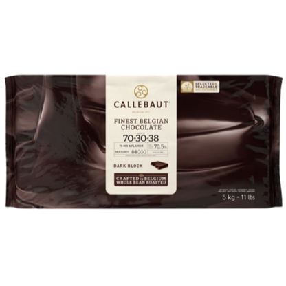 Callebaut Dark 70.5% Chocolate Block 5KG