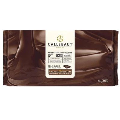 Callebaut Milk 33.6% Chocolate Block 5KG