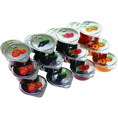 Menz & Gasser Assorted Jam Portions 100 x 20gm