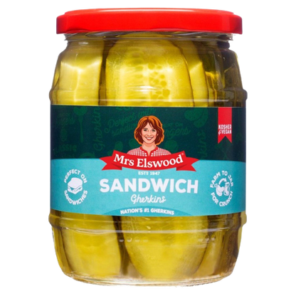 Mrs Elswood Sliced Gherkin 540gm