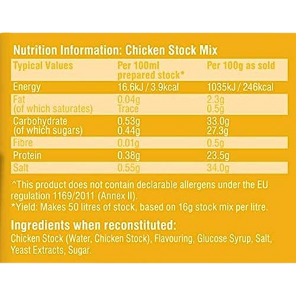 Essential Cuisine Chicken Stock Mix 800gm / 50ltr