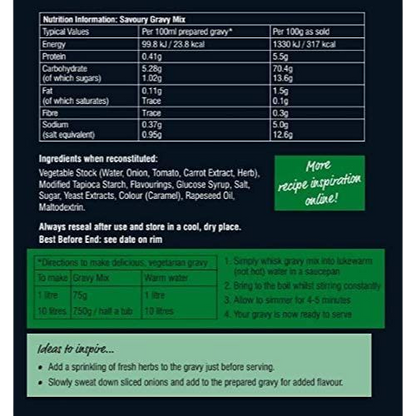 Essential Cuisine No. 1 Savoury Gravy Mix 1.5kg