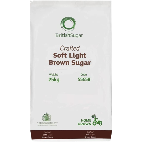 British Sugar Soft Light Brown Sugar 25kg