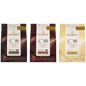 Callebaut, Dark, Milk & White chocolate chips (3 x 2.5kg Bundle)
