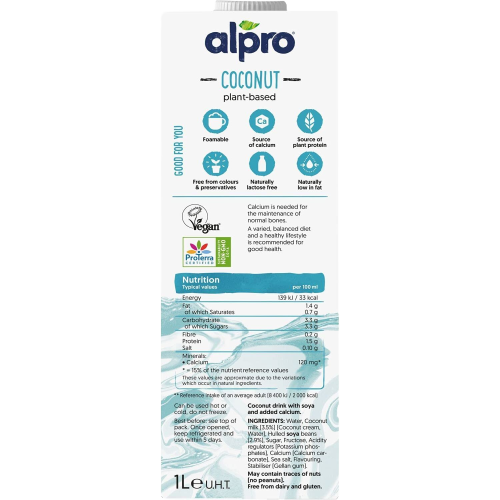 Alpro Coconut Milk For Professionals 1ltr