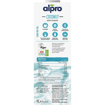 Alpro Coconut Milk For Professionals 1ltr