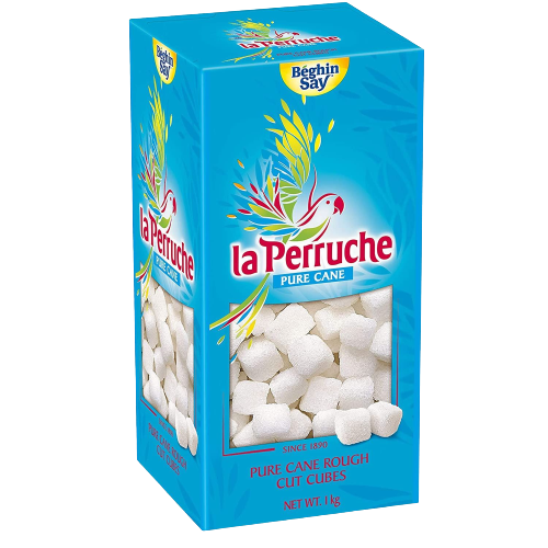 La Perruche Rough Cut White Sugar Cubes 1kg