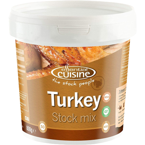 Essential Cuisine Turkey Stock Mix 800gm / 50ltr