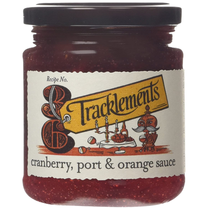 Tracklements Cranberry, Port & Orange Sauce 250gm