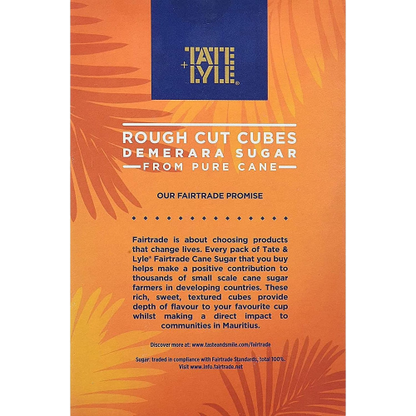 Tate & Lyle Demerara Rough Cut Sugar Cubes 1kg
