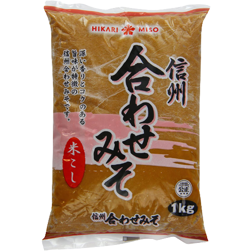 Hikari Shinshu Awase Brown Miso Paste 1kg