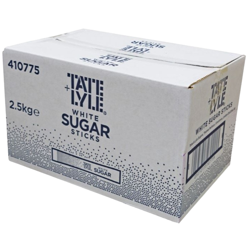 Tate & Lyle White Sugar Stick 1000 x 2.5gm