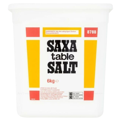 SAXA Table Salt 6kg
